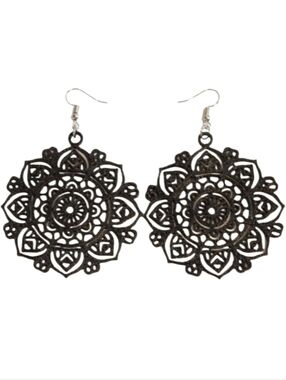 Mandala Dangle Earrings